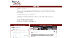 Desktop Screenshot of bostoncoasters.com